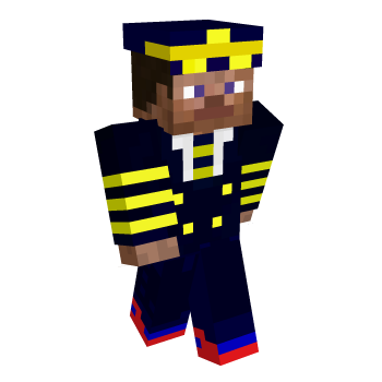 Captain Minecraft Skin