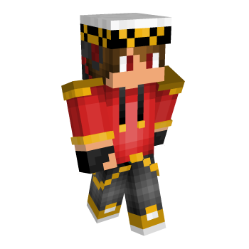 Red Thunder Minecraft Skin