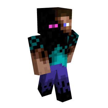 Enderman Endersteve Minecraft Skin