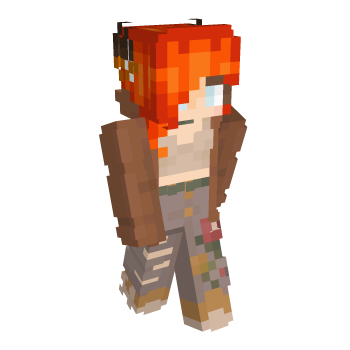 Ponytail Minecraft Skin