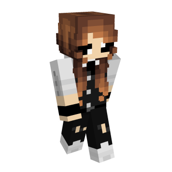 Ponytail Minecraft Skin