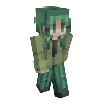 Earrings Backpack Minecraft Skin