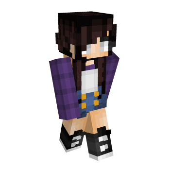 Overall Braids Minecraft Skin