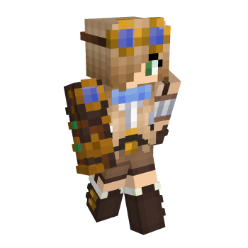 Mechanical Arm Steampunk Minecraft Skin