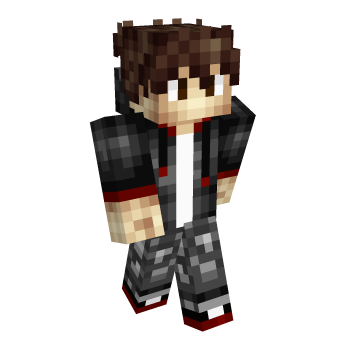 Hair Brown Minecraft Skin