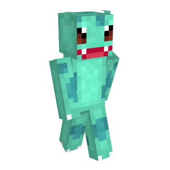 Bulbasaur Grass Minecraft Skin