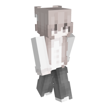 Girl White Minecraft Skin
