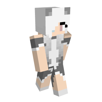 Cute Husky Minecraft Skin