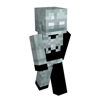 Skeleton Vanilla Glowing Eyes Minecraft Skin