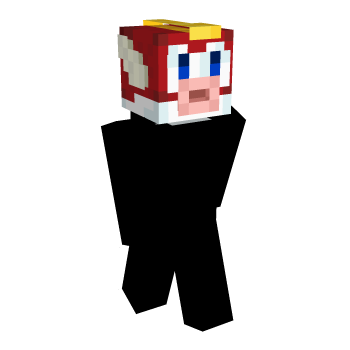 Fish Super Mario Minecraft Skin