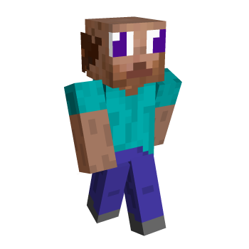 Steve Bald Minecraft Skin