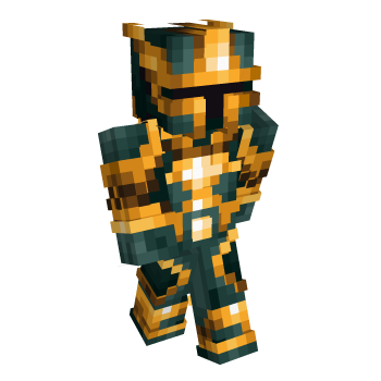 Knight Yellow Minecraft Skin