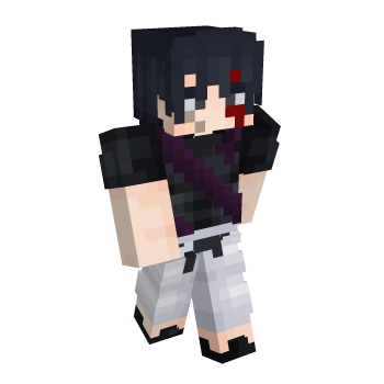 Blood Girl Minecraft Skin