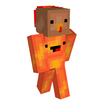 Feathers Derp Minecraft Skin