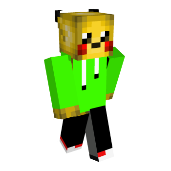 Pikachu Pickahu Cool Minecraft Skin