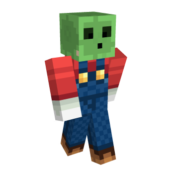 Mario Slime Minecraft Skin