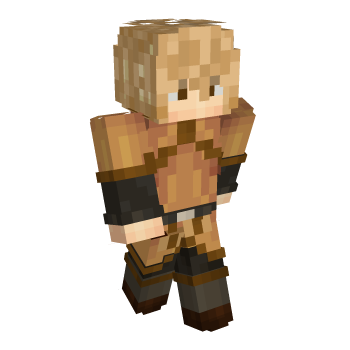 Blonde Hair Medieval Minecraft Skin