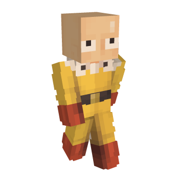 One Punch Man Anime Minecraft Skin