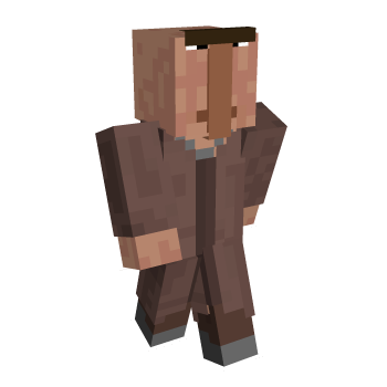 Villager Brown Minecraft Skin
