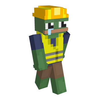 Frog Pepe Minecraft Skin