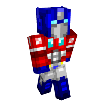 Transformers Optimus Prime Minecraft Skin