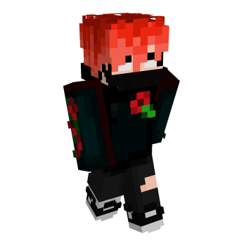 Roses Hoodie Minecraft Skin