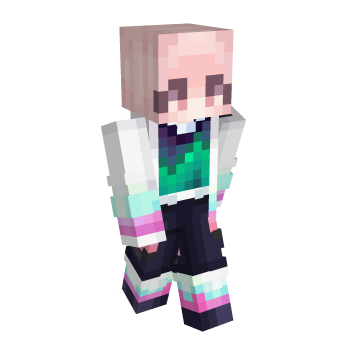 Anime Northern Lights Minecraft Skin