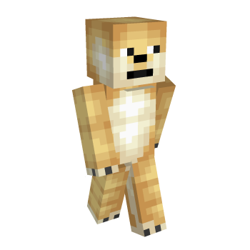 Doge Dog Minecraft Skin