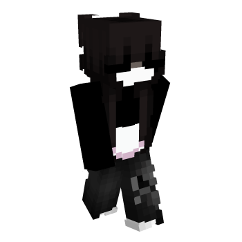 Emo Girl Minecraft Skin - Laby