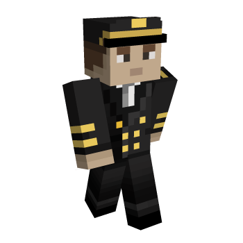 Hair Brown Minecraft Skin
