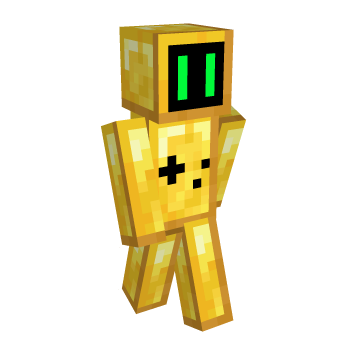 Golden Skin Robot Minecraft Skin