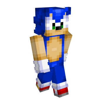 Sonic Minecraft Skin