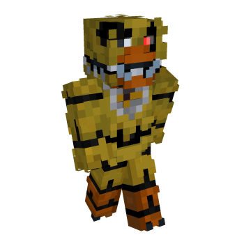 Five Nights At Freddys Glowing Eyes Minecraft Skin