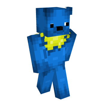 Blue Yellow Minecraft Skin
