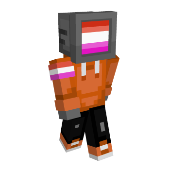 TV Head Pride Minecraft Skin