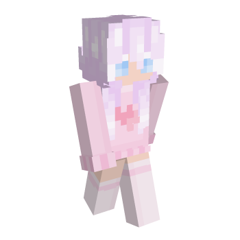 Heart Cozy Minecraft Skin