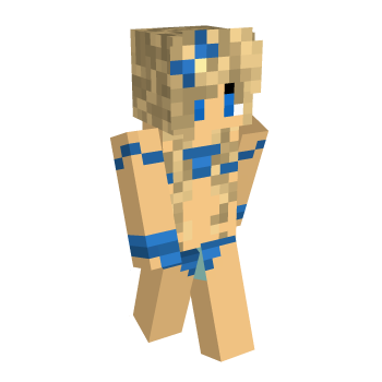 Aqua Pokémon Minecraft Skin