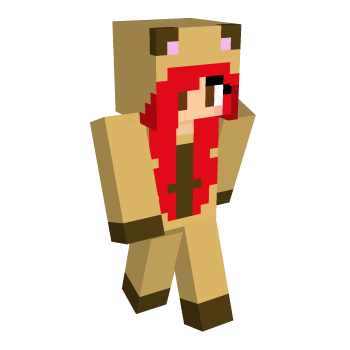 Llama Redhead Minecraft Skin