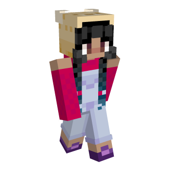 Travel Braids Minecraft Skin