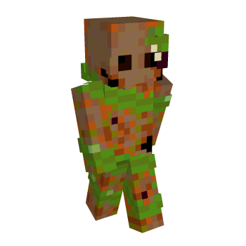 Earth Skeleton Minecraft Skin