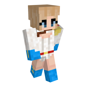 Super Supergirl Minecraft Skin
