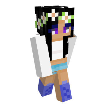 Light Blue Gray Minecraft Skin