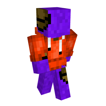 Purple Sweatshirt Minecraft Skin