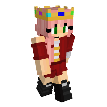 Red Green Eyes Minecraft Skin
