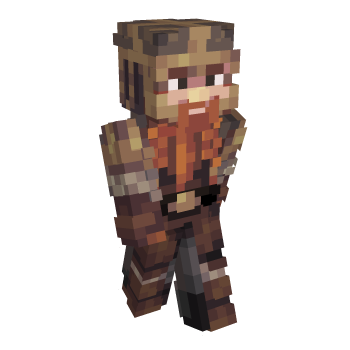 Gimli Ginger Minecraft Skin