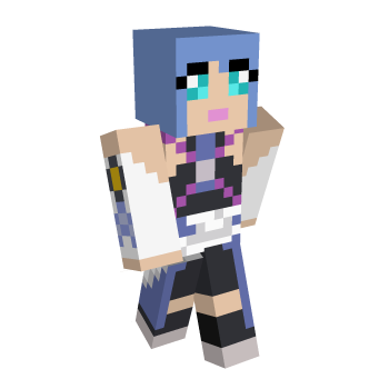 Aqua Kingdom Minecraft Skin
