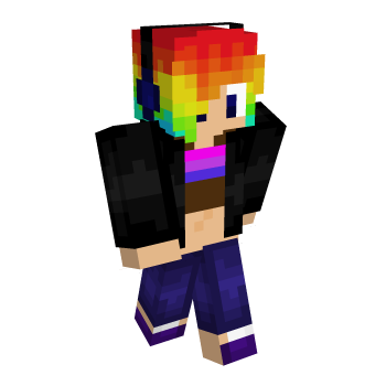 Androgynous Pride Minecraft Skin