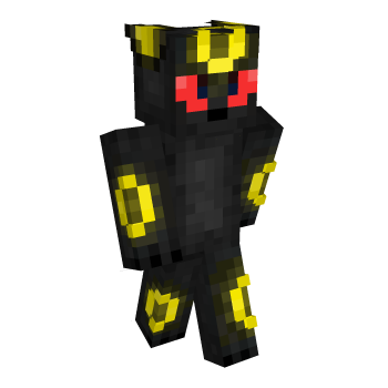 Umbreon Dark Type Minecraft Skin