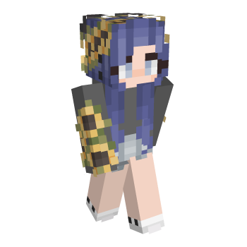 Galaxy Flowers Minecraft Skin