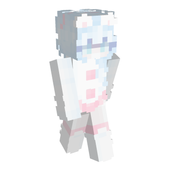 Cute White Minecraft Skin